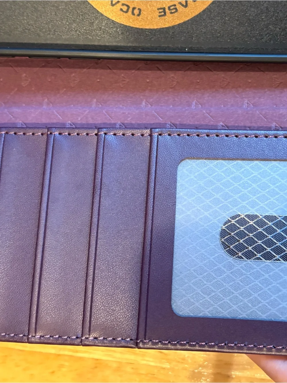 iPhone 16 Pro Max -Wallet Phone Case Folio in Purple